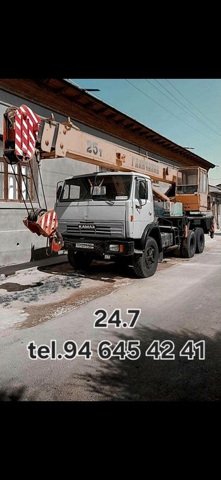 Avtokran xizmati 25 tonna