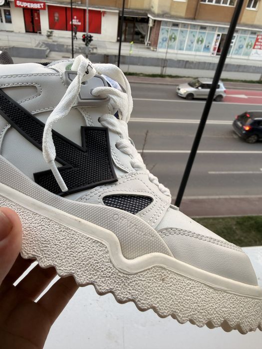 Off white sponge out of office