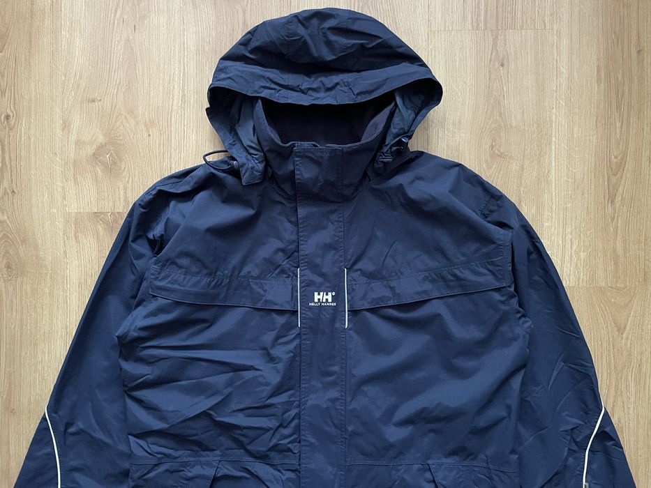 Helly Hansen Waterproof Navy Jacket L
