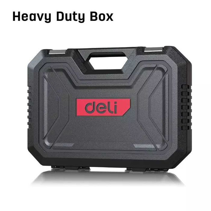 Комбиниран комплект Deli EDQ43025 (25 части, 1/2″)