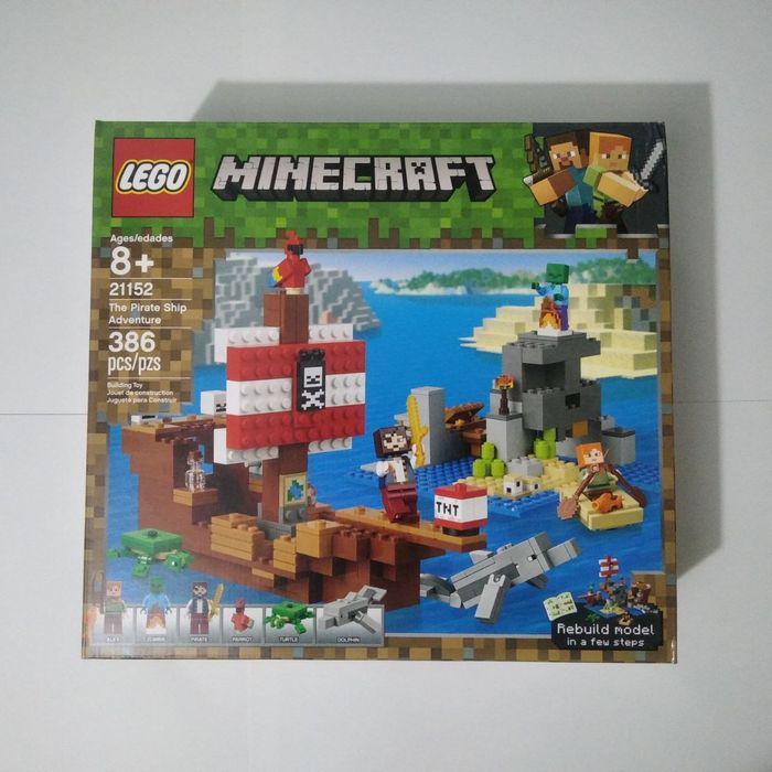 LEGO «Minecraft» – 21152 "The Pirate Ship Adventure"
