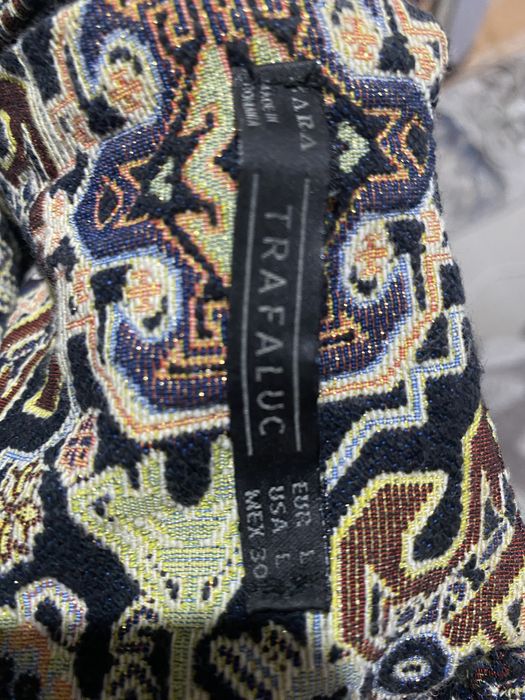 Платье ZARA с восточным принтом