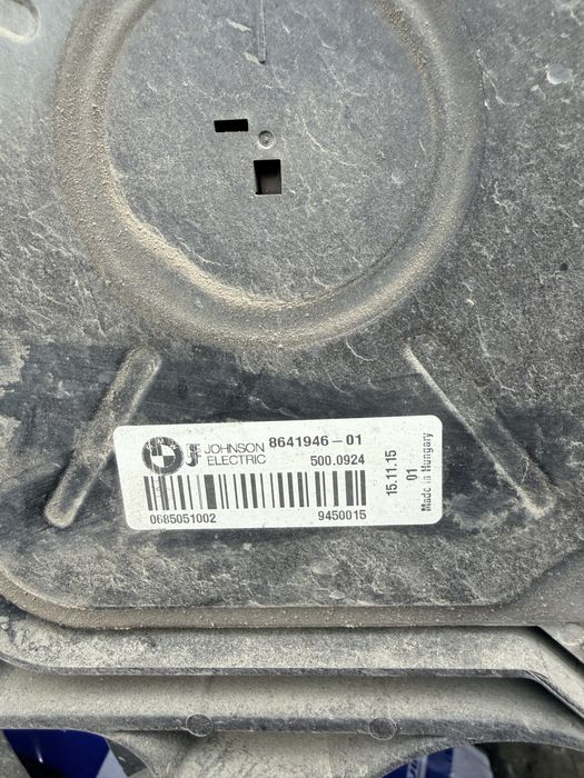 Electroventilator bmw f20 f21 f30 f31 f34 f36 n47 b47
