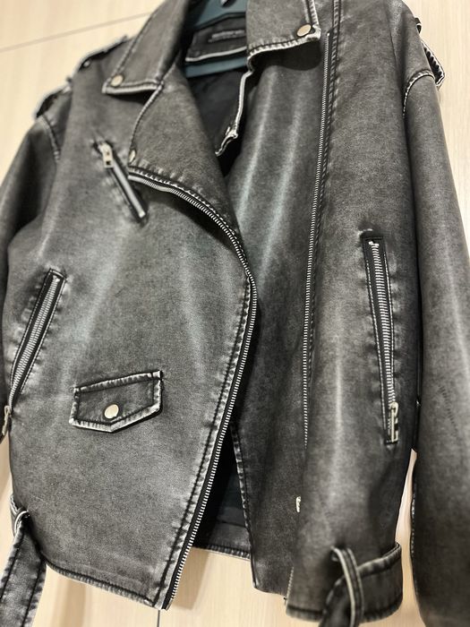 Косуха кожаная женская