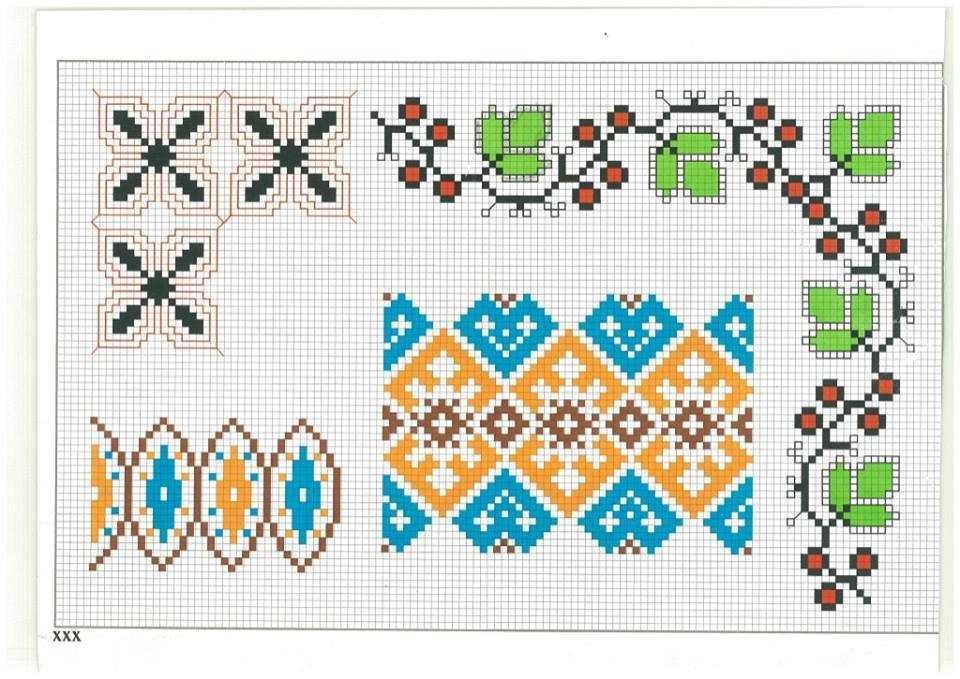 Carte  Arta populara , Etnografie romane  Modele de cusaturi romanesti