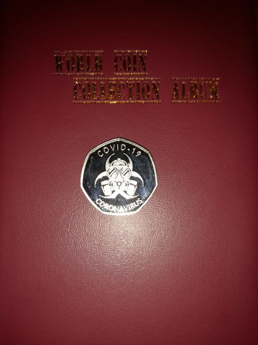 Moneda Comemorativa Covid 19