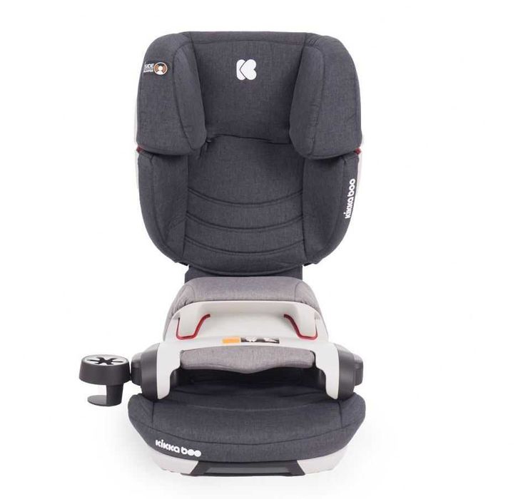 Scaun auto cu isofix Kikkaboo 9-36 kg Ferris Dark Grey 1 an pana la 12 ani LICHIDARE DE STOC ! OFERTA LIMITATA