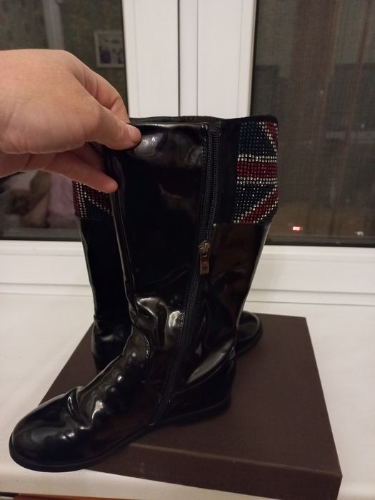 Сапоги для девочек осень-весна