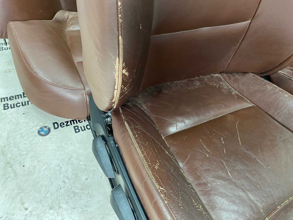 Scaune interior piele maro coniac BMW E90 EUROPA