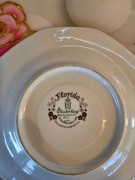 Античен порцеланов сервиз за кафе "WINTERLING FLORIDA"