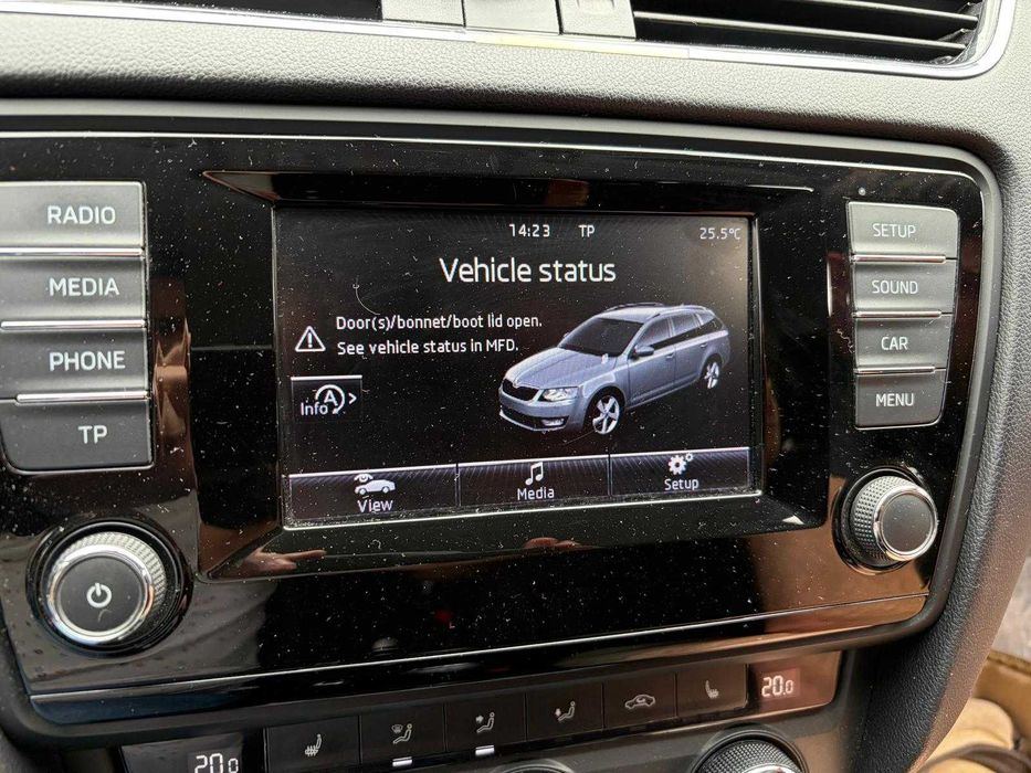 Radio CD original MIB1 Skoda Octavia 3 Media Ecran