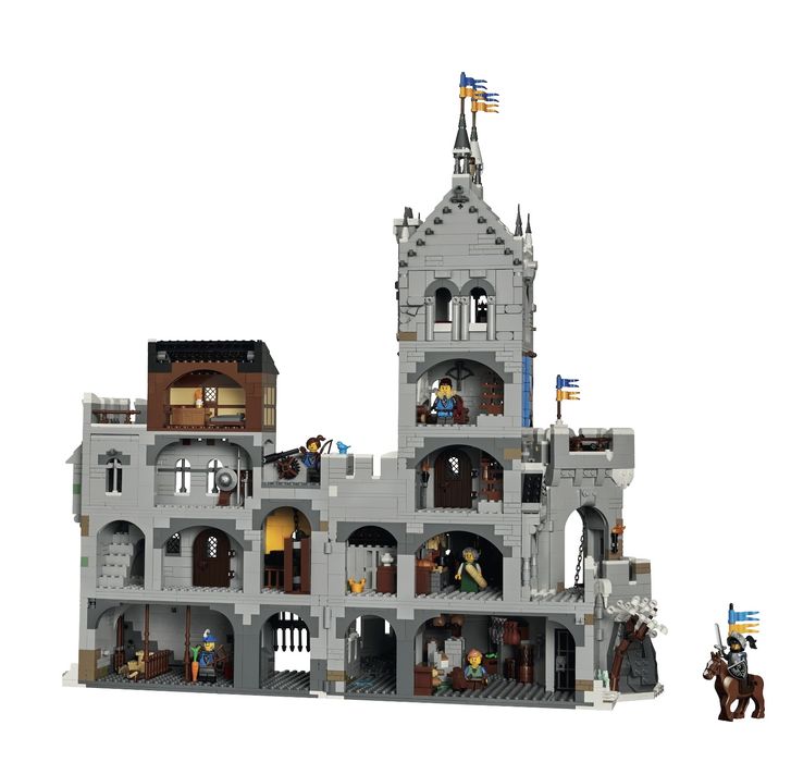 Lego 910029 Mountain Fortress Lego bricklink castle set