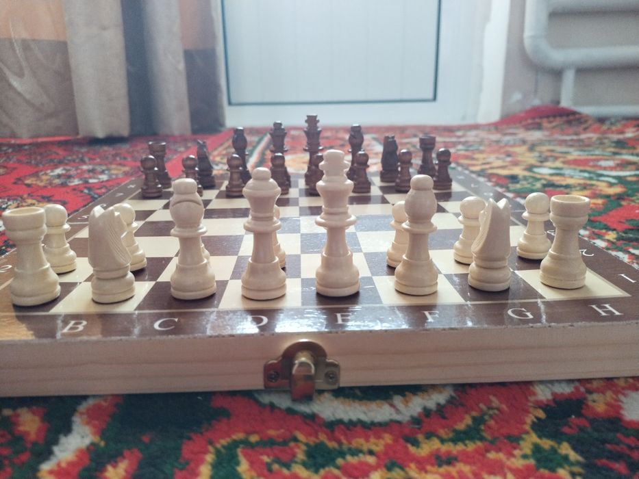 Шахмат магнитли 30×30см