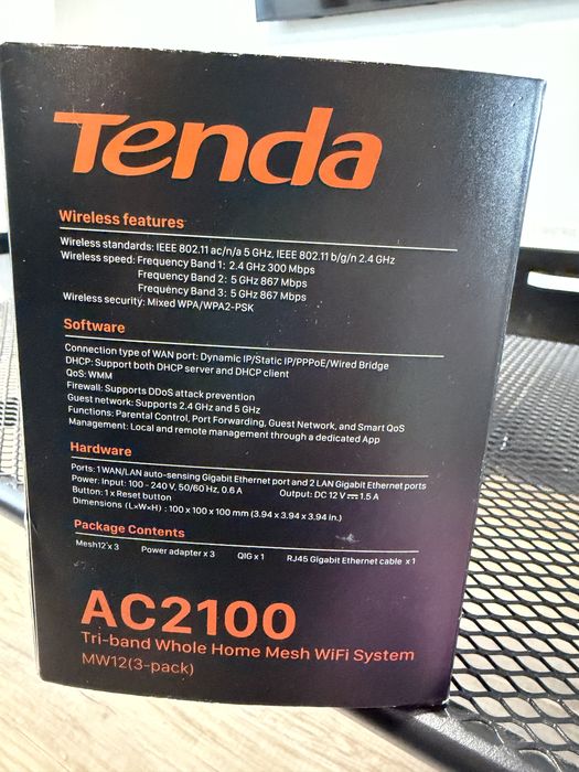 Mesh Tenda AC2100 mesh 3 bucati