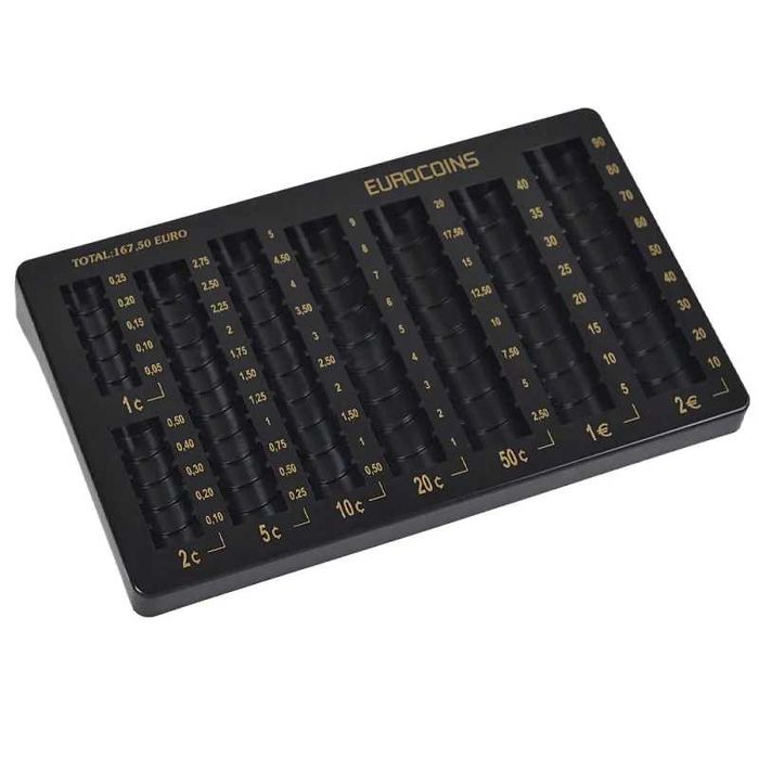 Монетник 2€, 1€, 50с, 20с,.. Нов Евро монетарник, Поставка за монети