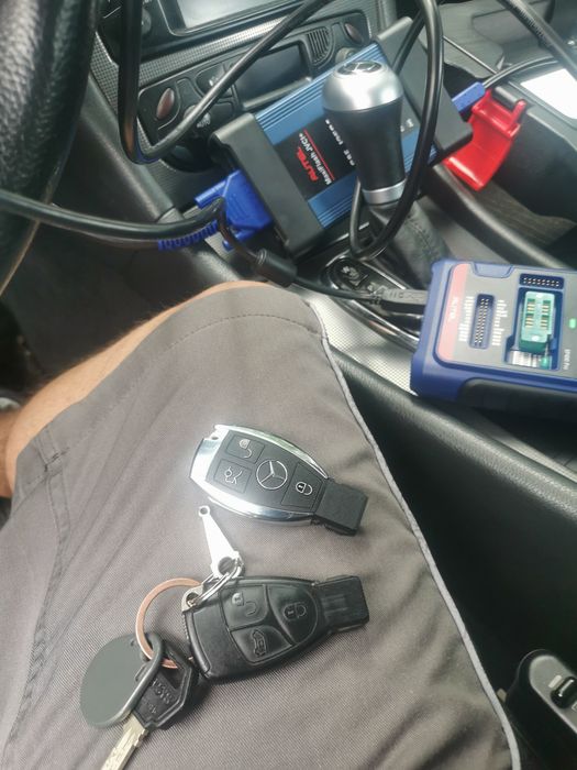 Прогрмиране на ключове за мерцедес!