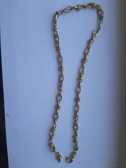 Lanț aur dama 65 cm ghiul bărbătesc 7,5 cm