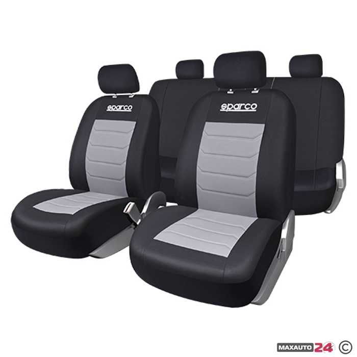 Тапицерия Sparco - SPS425RD ЗА Автомобил Кола Универсани Черно със Синьо/Сиво/Червено Нови