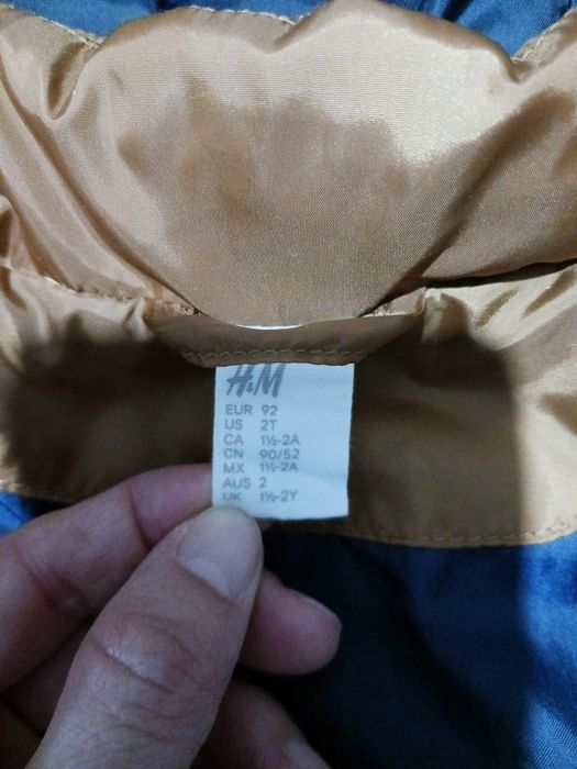 Geaca băiețel h&m 92