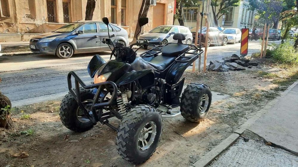 Vând / Schimb ATV 250cm Înmatriculat Numere Negre Proprietar
