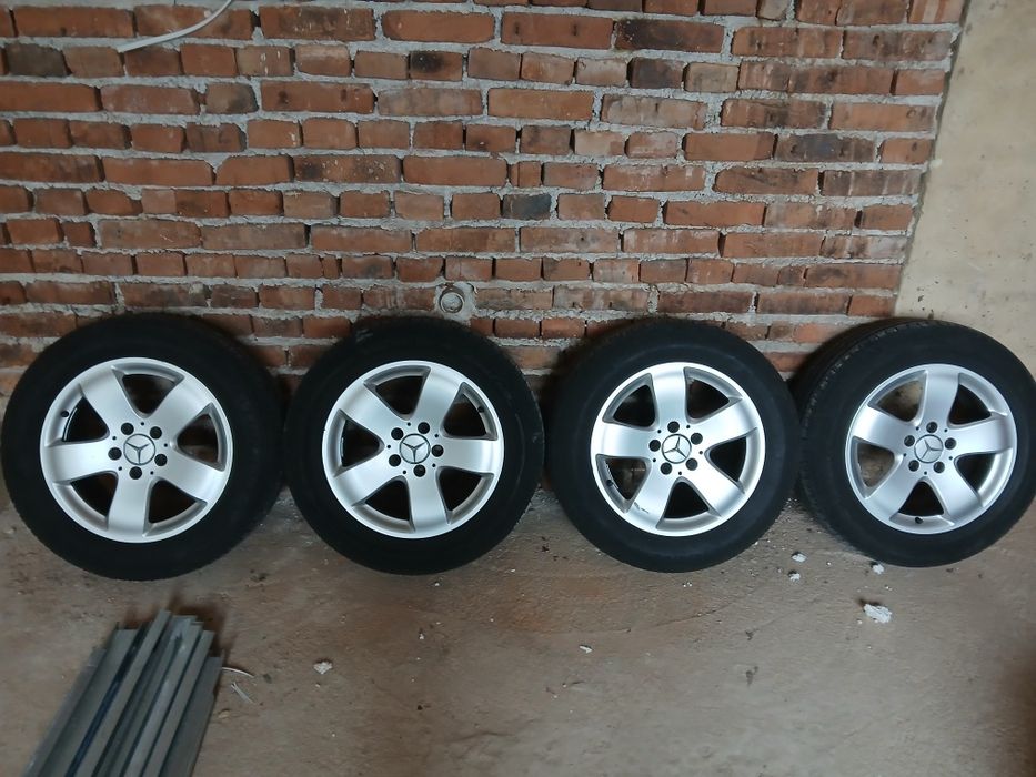 Оригинални Ал джанти 16цола за Mercedes w211.212-E-class.w204.w205-c-class.A-B-class.vito.viano.5×112.