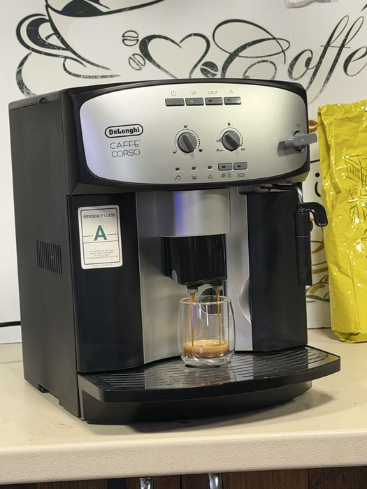 Кафемашина кафе автомат delonghi caffe corso с гаранция