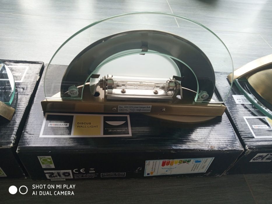 стенен аплик модел LEDS С4 Autdoor с алуминиев корпус ІР44 и стъкло