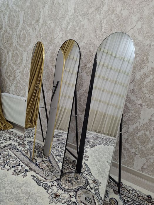 Зеркало золотистый  серебристый и черный цвет оригинал!