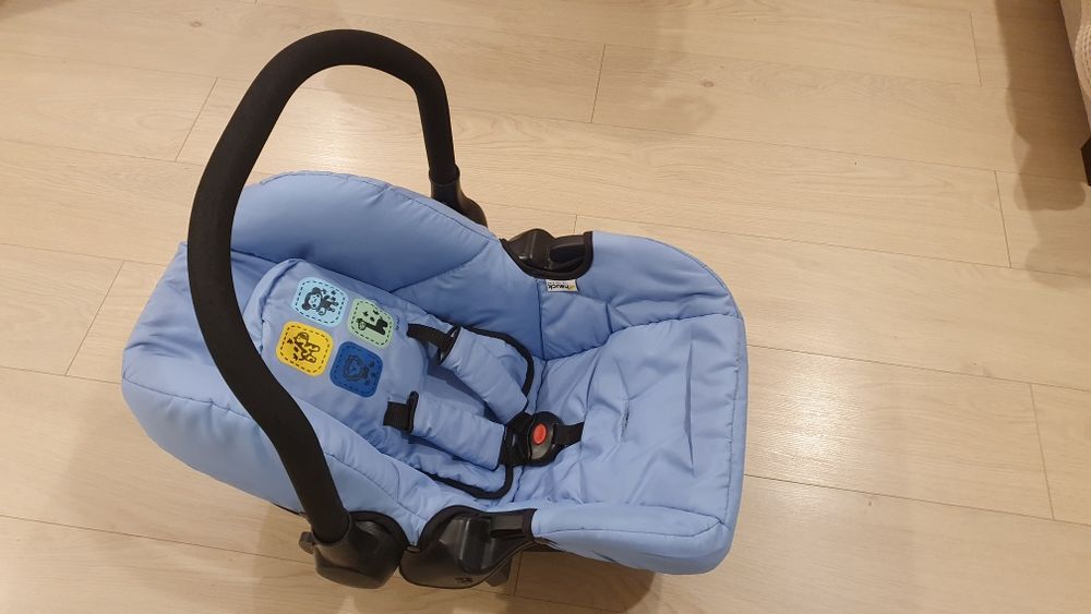 Scoica Auto si Externare din spital HAUCK 0+ Luni cu insert nou nascut 0-13Kg CURIER OLX