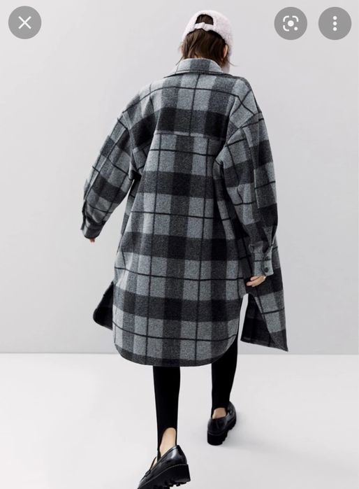 Пальто рубашка H&M