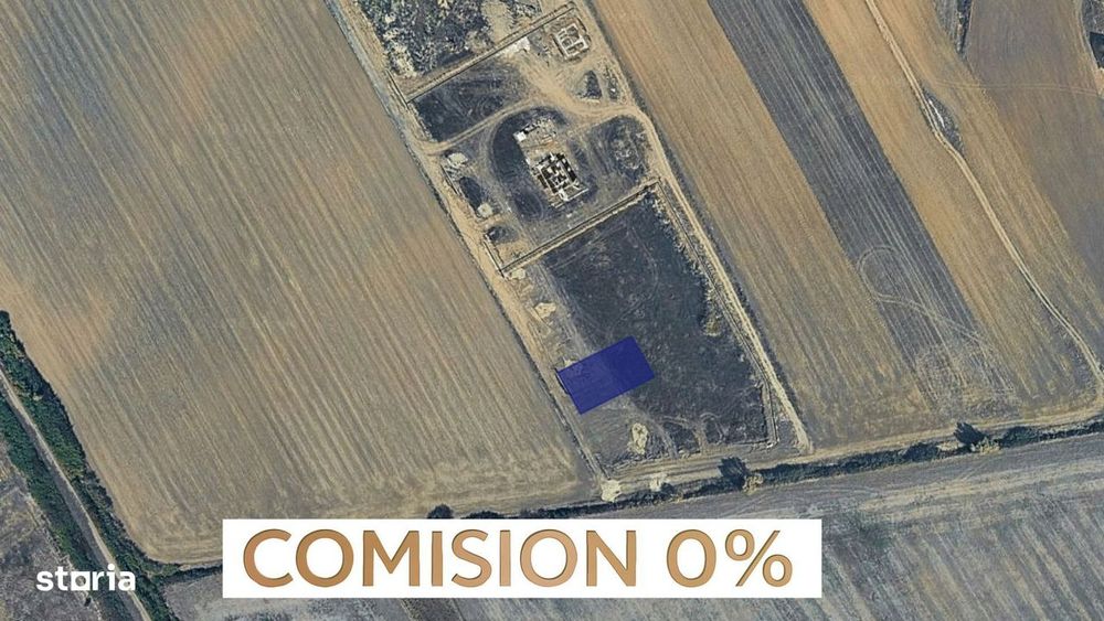 COMISION 0 | Teren intravilan | 540 mp | Toate utilitățile | Sacalaz