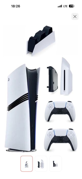 Play station 5pro(геймпад, станция, дисковод)