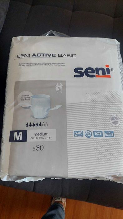 Seni Scutece Adulti Incontinenta Active Basic M 30buc - 7 baxuri