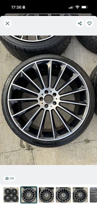 Vand jante mercedes 22 gle ml gl gls s e q7 touareg schimb cu iphone 17 pro max