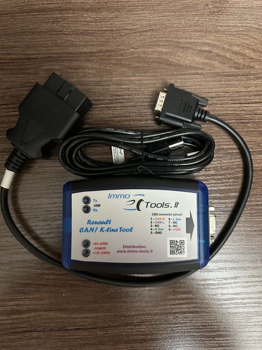 Renault CAN/K-line ECU Tool