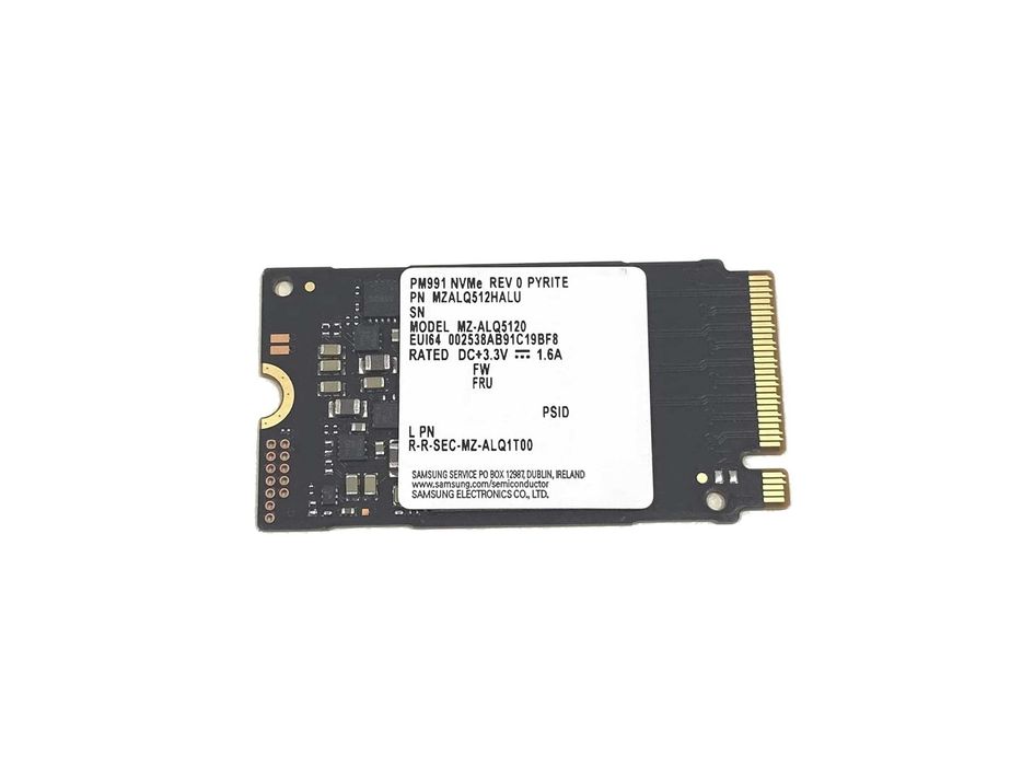 Твердотельный накопитель (SSD) 512GB M.2 NVMe (2242)