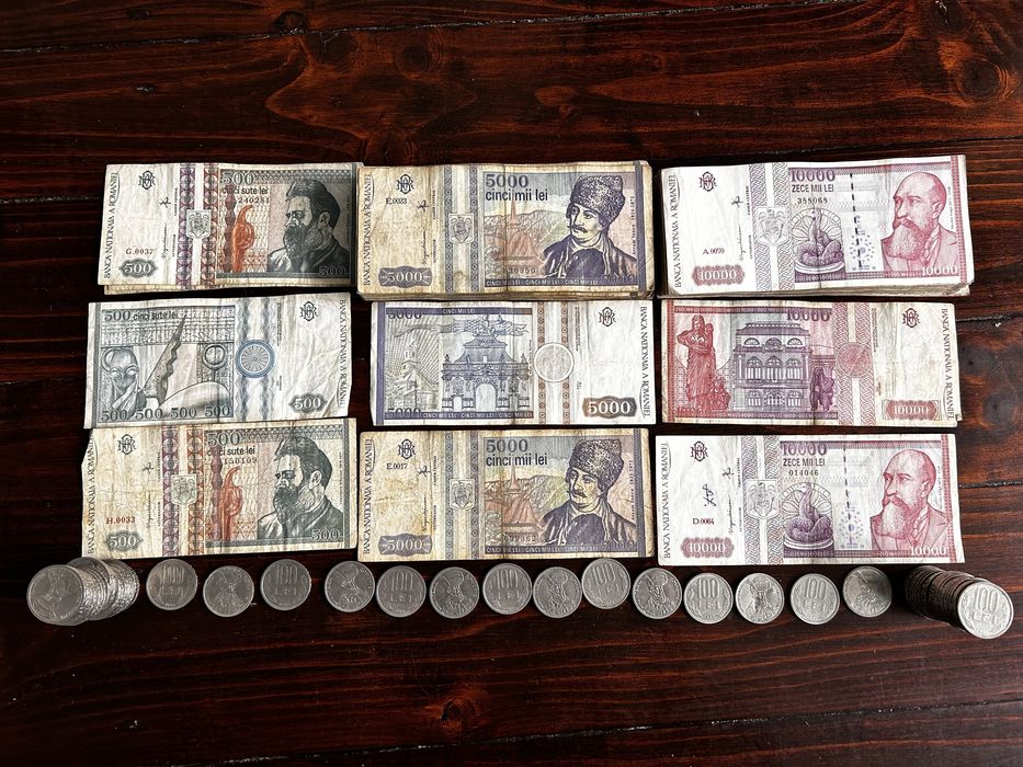 Bancnote si monede vechi