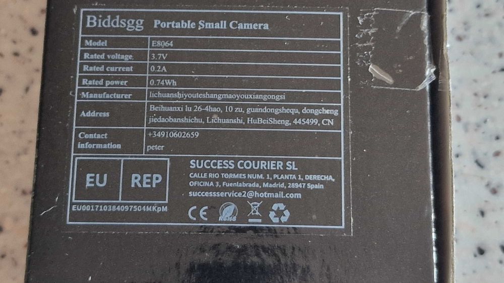 Camera spion 1080p Model E8064