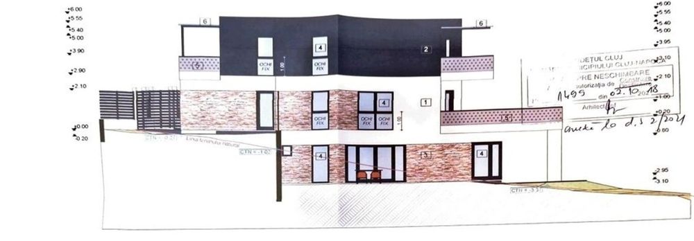 Vila pe 3 nivele, 2 unitati locative Dambul Rotund
