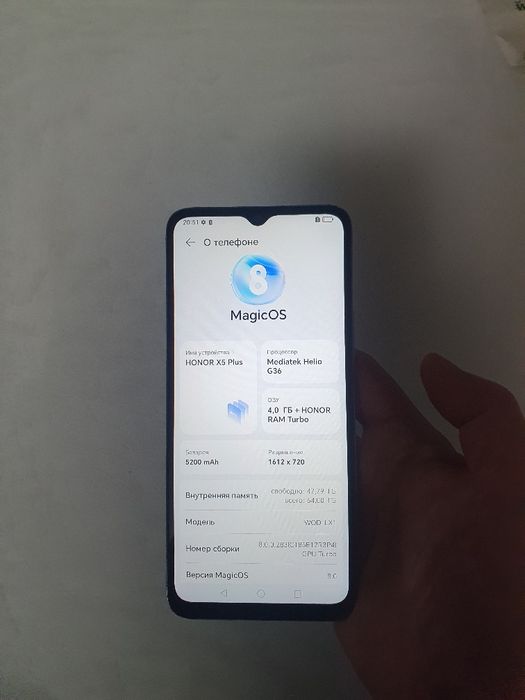 Srochna sotiladi Xonor X5 Plus 4/64Gb Original Sastayaniya Yaxshi