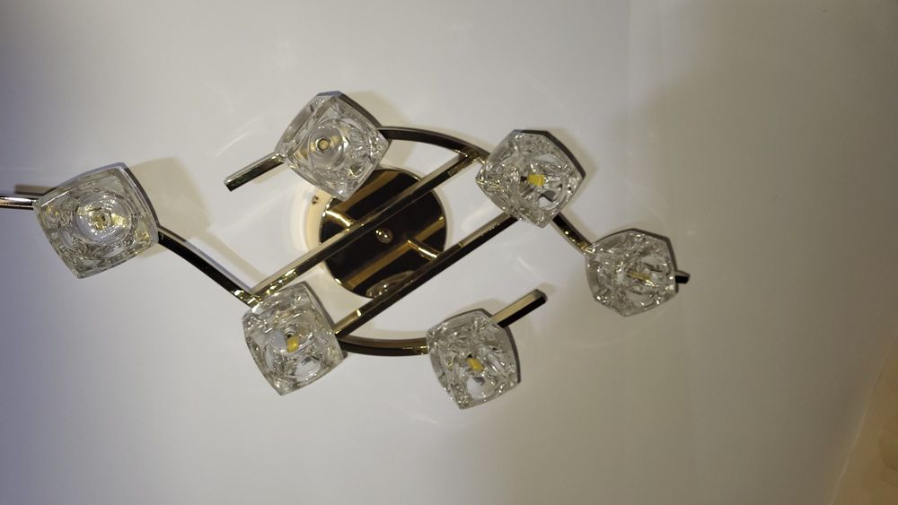 Люстра плафон кубики