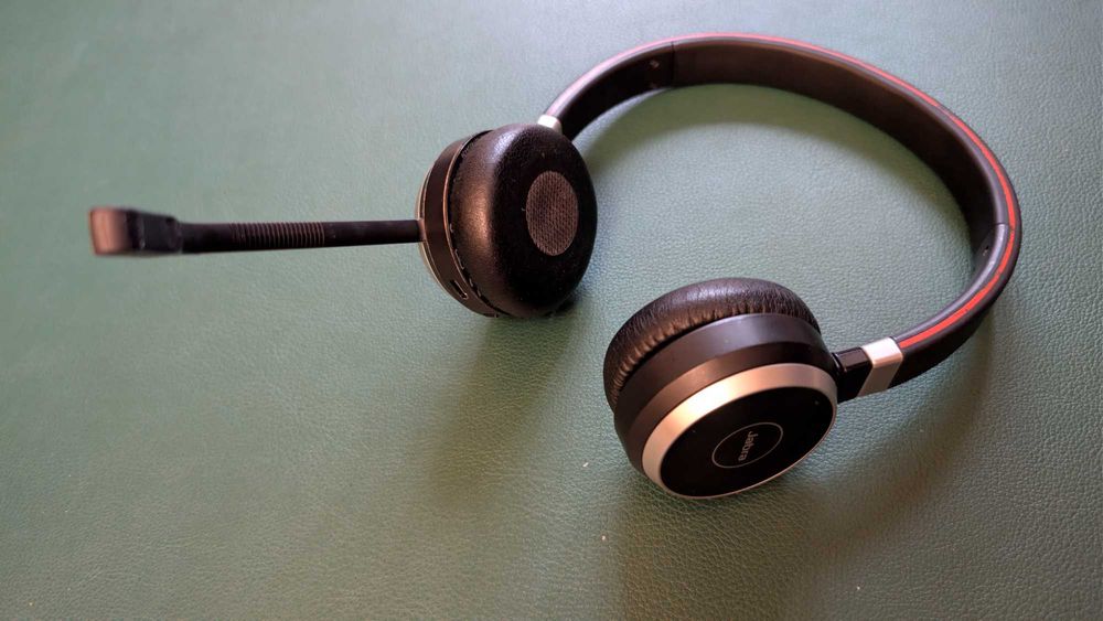 Jabra Evolve 65 Full Box  Stare Excelenta Husă Neopren + Adaptor USB