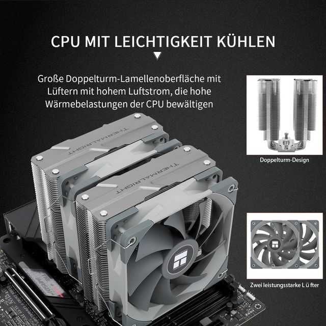 Cooler Procesor Aer Thermalright Peerless Assassin 120 - (Ca NOU)