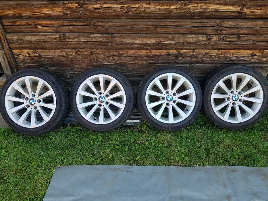 Roti complete BMW Seria 3, vara Sportiva, dimesiuni anvelope  225/45R17, DOT 2022, Profil: 2 anv. 7,5mm si 2 anv. 5mm