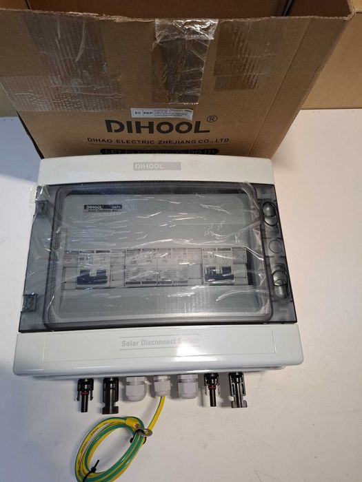 Cutie de joncțiune fotovoltaică cu protecție lasupratensiune CC DC500V