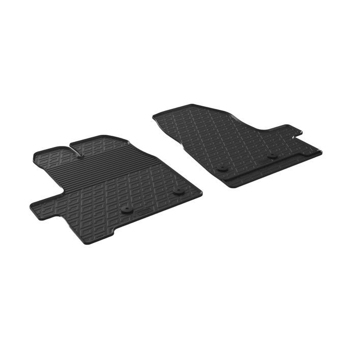 Set covorase auto din cauciuc Ford Transit Custom Furgon, Combi Furgon, Combi FL 01.2018-12.2022 (manuala), Gledring 2 buc