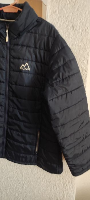 Унисекс олекотено яке, голям размер,, ново, синьо