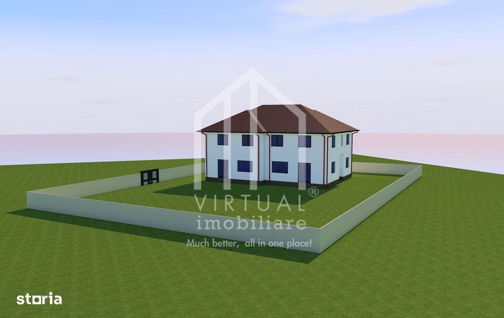 Casa 5 camere, 120mp utili, teren 480mp, toate utilitatile, Selimbar