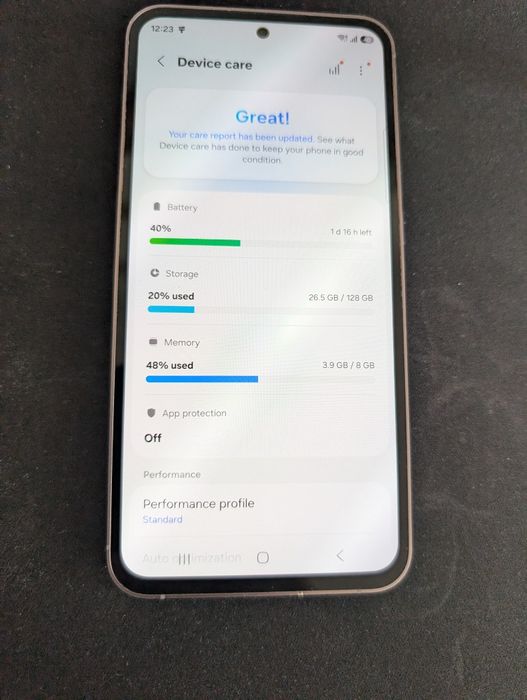 Samsung Galaxy s23 fe 128gb/8gb ram