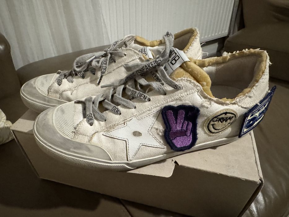 Golden Goose Superstar Cloth low trainers